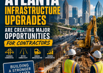 Atlanta infrastructure upgrades improve roads and transit, creating contractor opportunities.