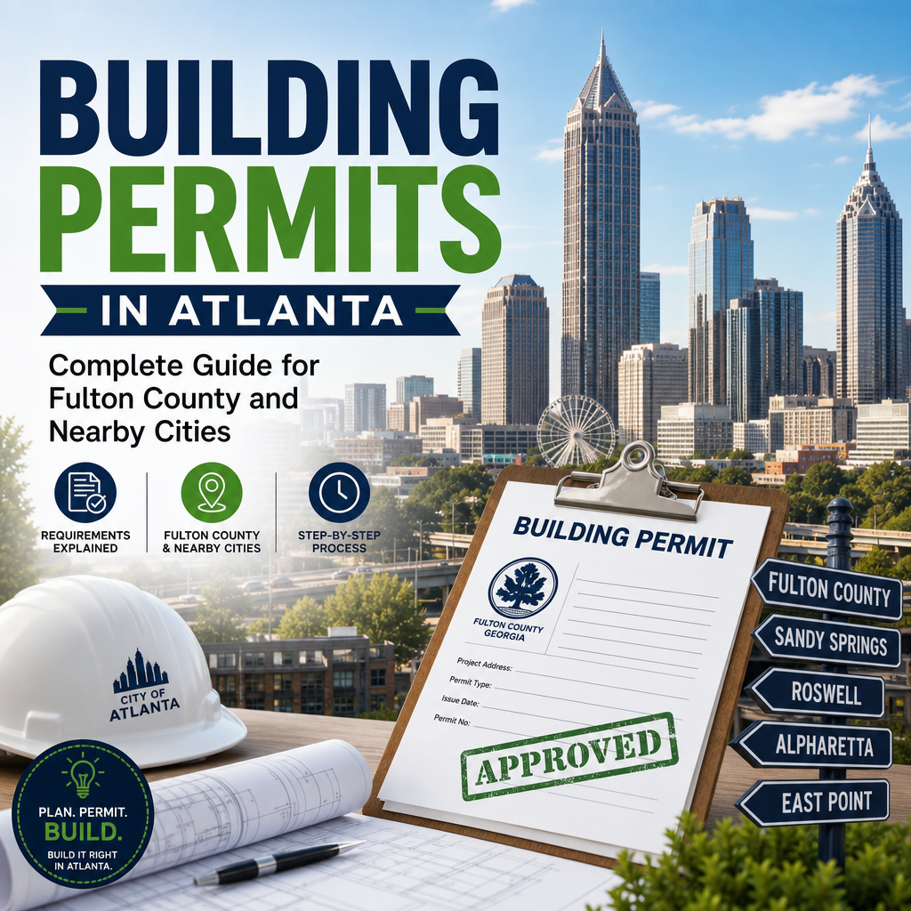 Guide to building permits in Atlanta and Fulton County cities